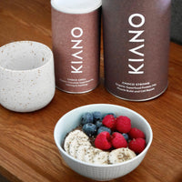 Offrez-vous un parfait protéiné au chocolat sain pour le petit-déjeuner avec KIANO